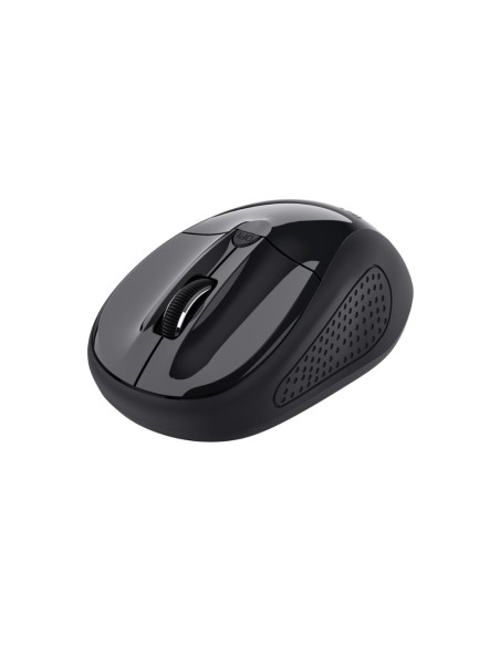 Raton trust basic optico inalambrico eco 4 botones 800/1600 dpi usb 2.0 color negro