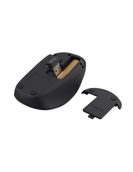 Raton trust yvi+ optico inalambrico eco 4...