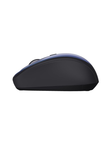 Raton trust yvi+ optico inalambrico eco 4 botones 800/1600 dpi usb 2.0 color azul