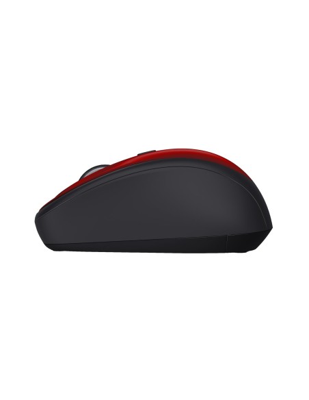 Raton trust yvi+ optico inalambrico eco 4 botones 800/1600 dpi usb 2.0 color rojo
