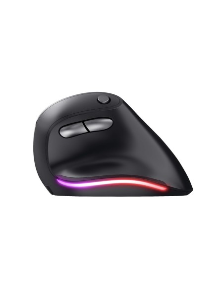 Raton trust bayo ergo optico inalambrico eco 6 botones 800/1200/1600/2000/2400 dpi usb 2.0 color negro