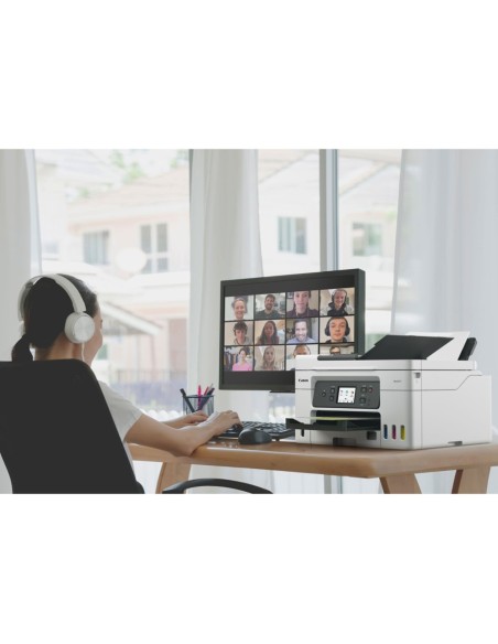 Equipo multifuncion canon maxify gx4050 tinta color 18 ppm negro / 13 ppm color a4 impresora escaner copiadora