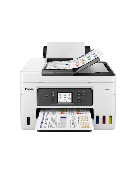 Equipo multifuncion canon maxify gx4050 tinta color 18 ppm negro / 13 ppm color a4 impresora escaner copiadora