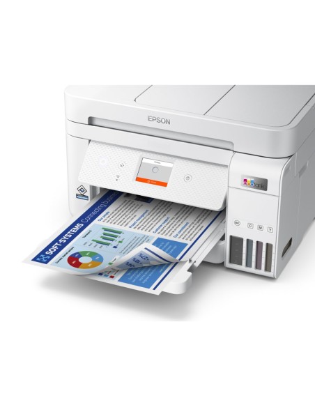 Equipo multifuncion epson ecotank et-4856 tinta 33 ppm escaner copiadora impresora fax bandeja entrada 250 hojas