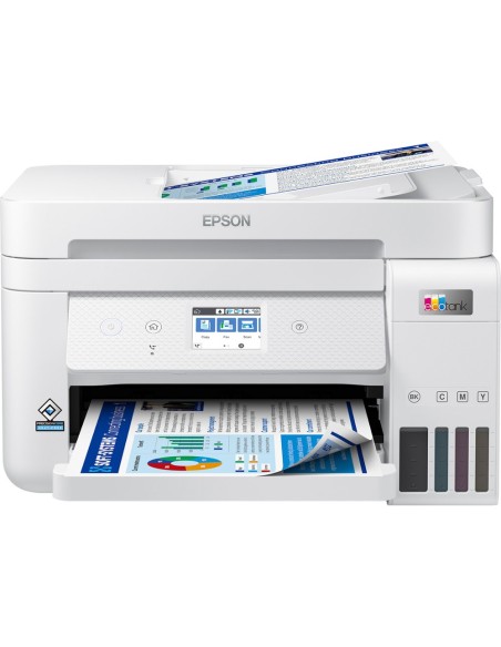 Equipo multifuncion epson ecotank et-4856 tinta 33 ppm escaner copiadora impresora fax bandeja entrada 250 hojas