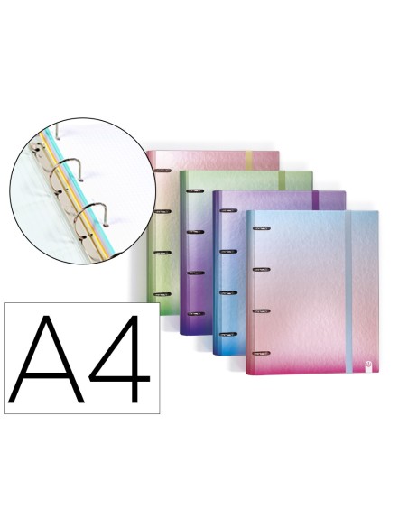 Carpeta 4 anillas de 35 mm carchivo din a4...