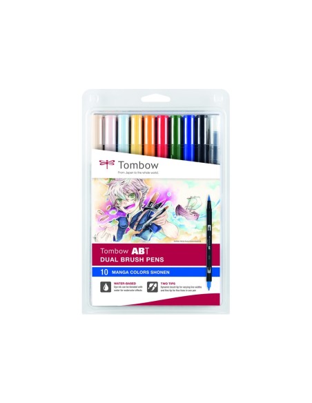 Rotulador tombow abt dual brush acuarelable...
