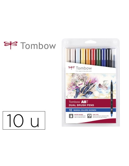 Rotulador tombow abt dual brush acuarelable...