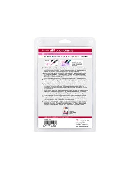 Rotulador tombow abt dual brush acuarelable...
