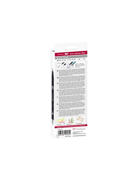 Rotulador tombow abt dual brush acuarelable...