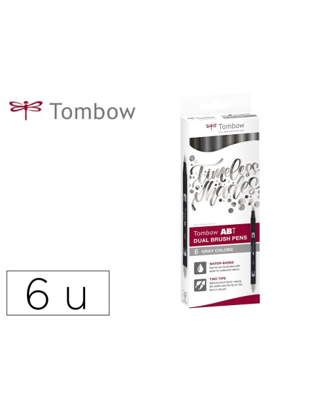 Rotulador tombow abt dual brush acuarelable...