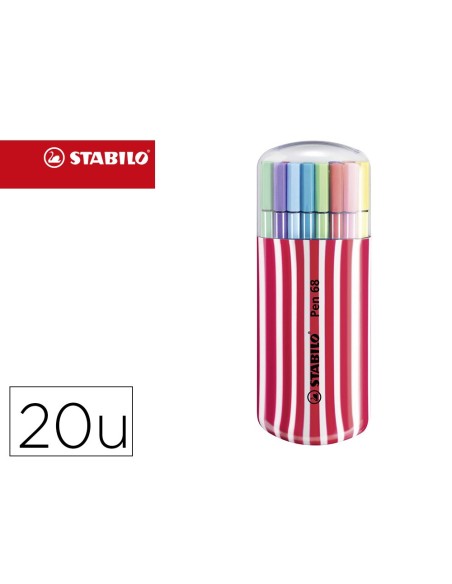 Rotulador stabilo punta de fibra pen 68 zebrui...