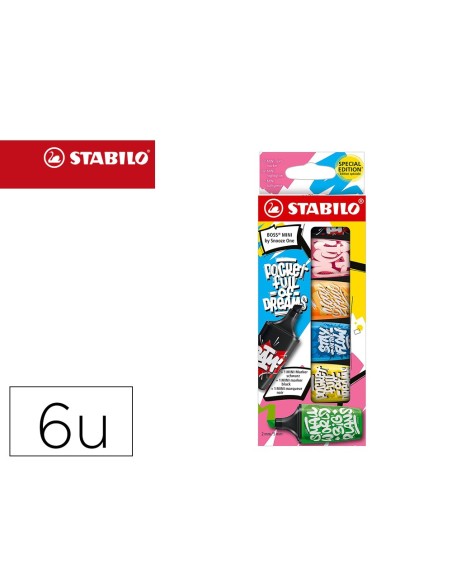 Rotulador stabilo boss mini fluorescente by...