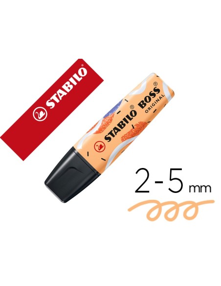 Rotulador stabilo boss fluorescente original...