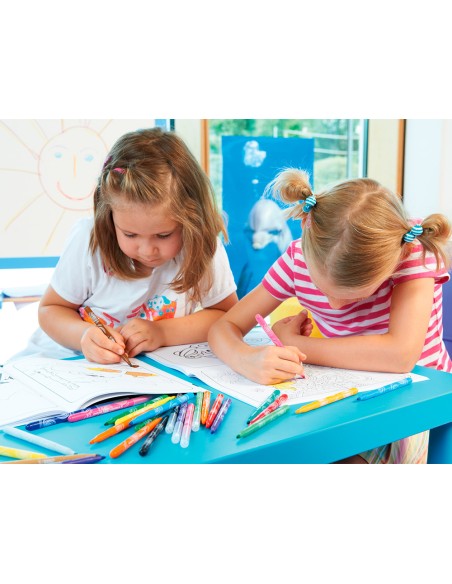Rotulador stabilo power max school pack de 140 unidades surtidas 16 colores