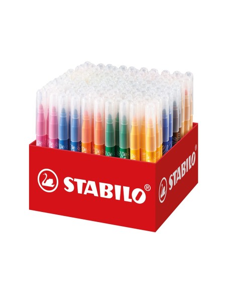 Rotulador stabilo power max school pack de 140...