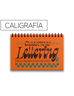 Cuaderno rubio lettering...