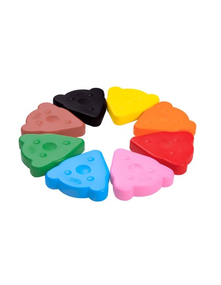 Lapices de cera jovi my first crayon forma de...