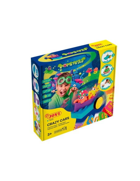 Juego jovi plastilina jovitech crazy cars...