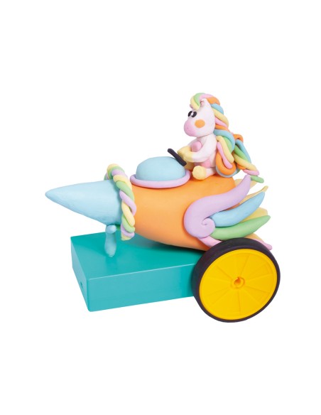 Juego jovi plastilina jovitech crazy cars racing kit