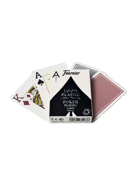 Baraja fournier poker ingles nº 2800 plastico...