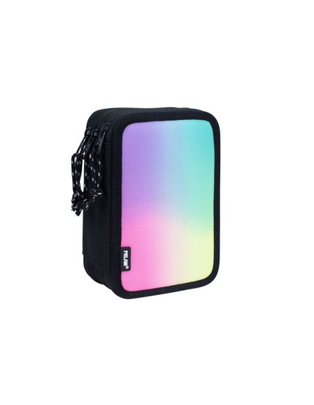 Plumier escolar milan serie sunset triple color...