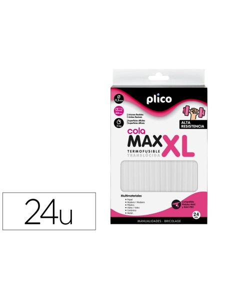 Barra termofusible plico cola extrafuerte max...