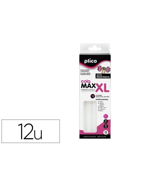 Barra termofusible plico cola extrafuerte max...
