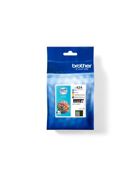 Ink-jet brother lc424val dcp-j1200w pack 4...