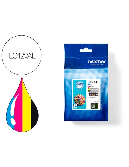 Ink-jet brother lc424val dcp-j1200w pack 4...