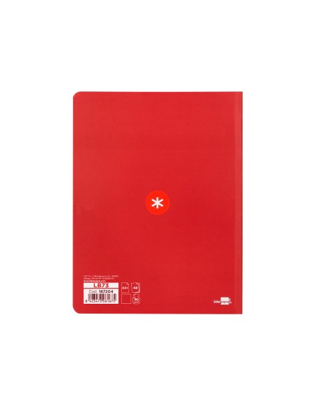 Libreta antartik a5+ plus cosida 48 hojas 90g/m2 liso sin margen 6 colores surtidos