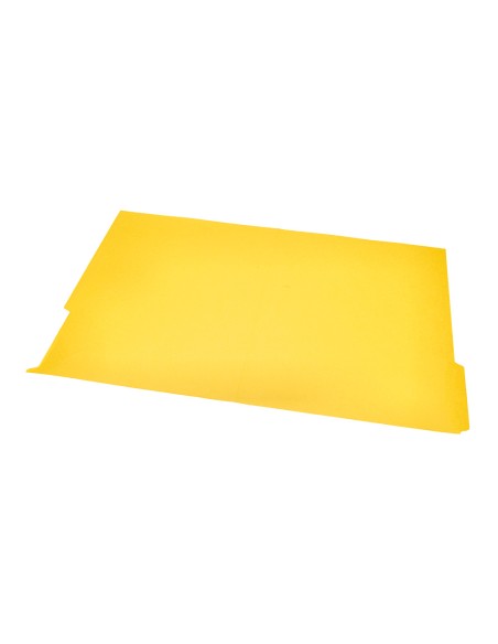 Subcarpeta cartulina liderpapel a4 pestaña inferior 240g/m2 color amarillo