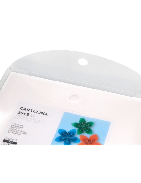 Cartulina liderpapel a4 180g/m2 blanco paquete...