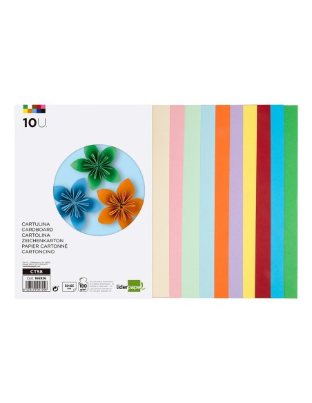 Cartulina liderpapel 50x65 cm 180g/m2 10...