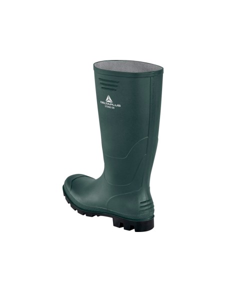 Botas deltaplus de seguridad stone pvc verde suela de tacos talla 38