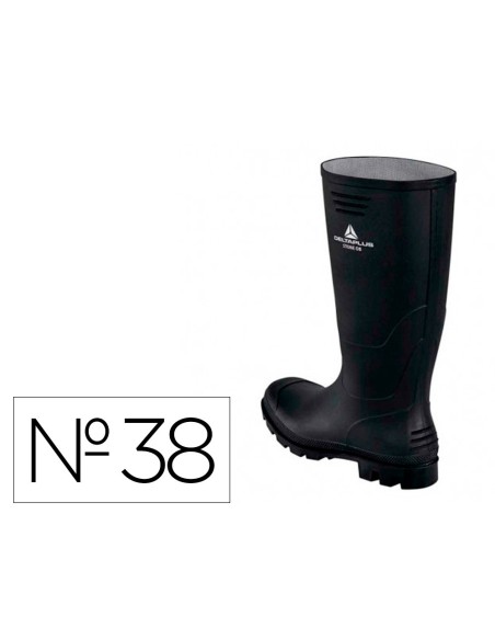 Botas deltaplus de seguridad stone pvc negro...