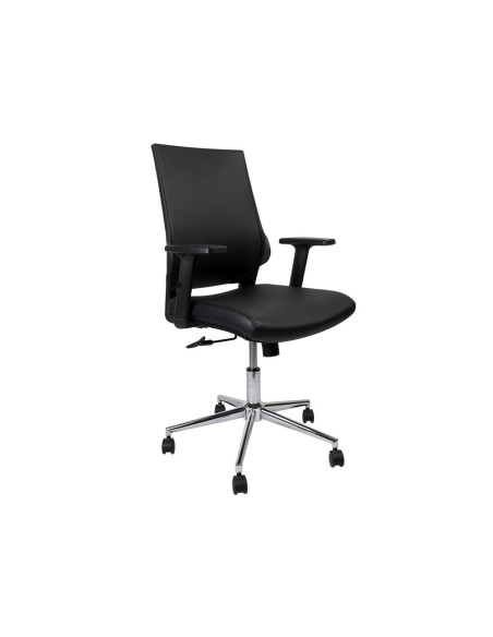 Silla giratoria q-connect respaldo medio de...