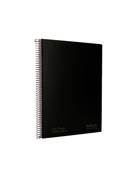 Cuaderno espiral navigator a4 micro tapa...