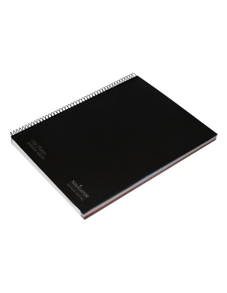 Cuaderno espiral navigator a4 micro tapa...