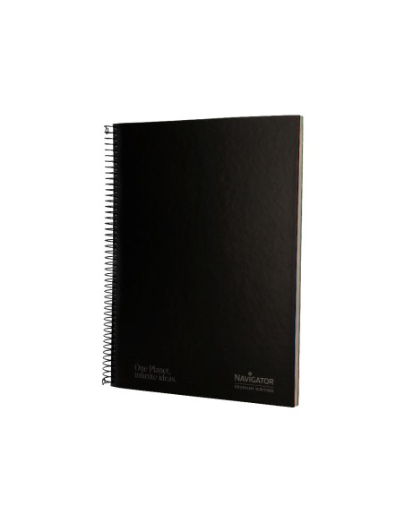 Cuaderno espiral navigator a4 micro tapa...