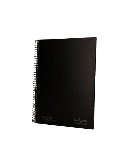 Cuaderno espiral navigator a4 micro tapa...