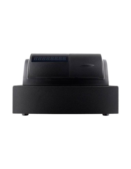 Registradora sam4s er-180u 16 departamentos 4 empleados visor led cajon pequeño color negro 330x420x210 mm