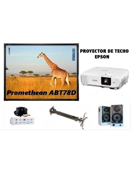 Pizarra interactiva promethean ab10t78d tactil...