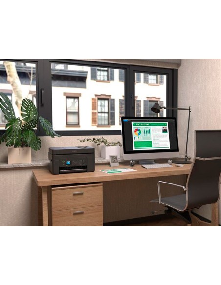 Equipo multifuncion epson work force wf-2930dwf wifi tinta 10 ppm bandeja 100 hojas escaner copiadora