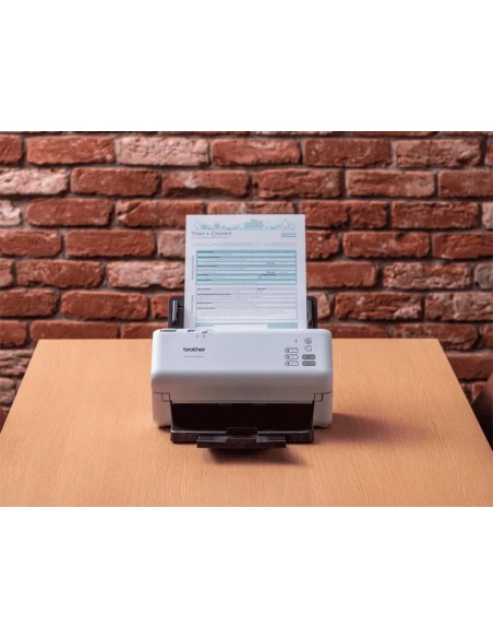 Escaner brother sobremesa ads4300n doble cara...