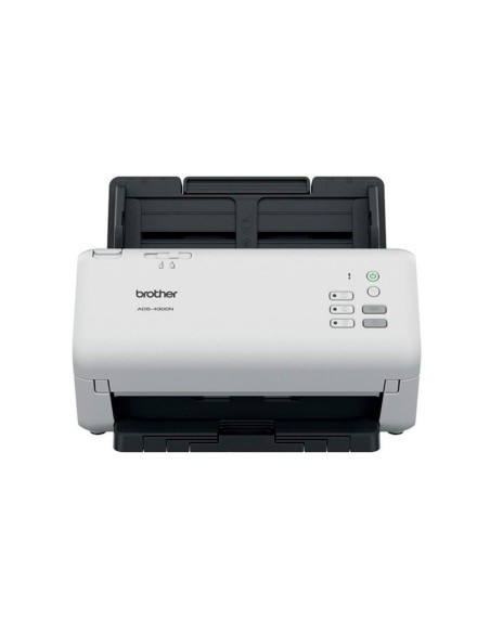Escaner brother sobremesa ads4300n doble cara tamaño a4 resolucion 600 ppp velocidad 40 ppm usb 2.0