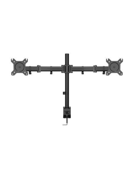 Soporte nox para monitor lite stand 13\"/27\" dual vesa altura maxima 600 mm hasta 8 kg color negro