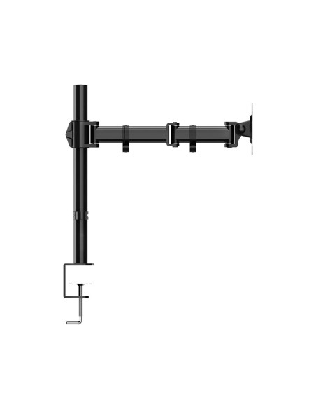 Soporte nox para monitor 13\"/27\" compatible con vesa 75/100 altura maxima 600 mm hasta 8 kg color negro