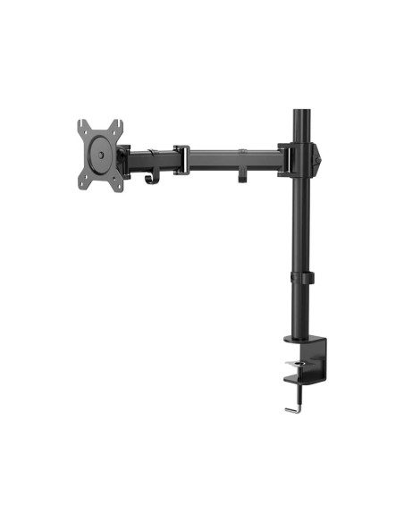 Soporte nox para monitor 13\"/27\" compatible con vesa 75/100 altura maxima 600 mm hasta 8 kg color negro