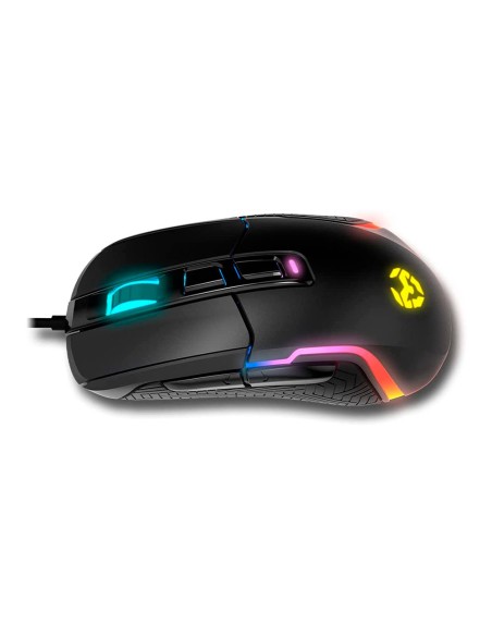 Raton krom kick gaming rgb optico 800-6200 dpi...